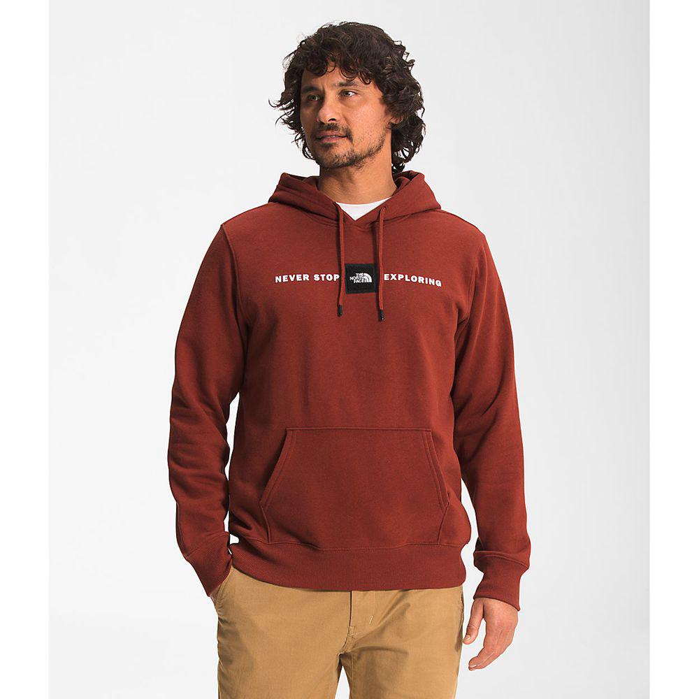 The North Face Red’S Pullover Ανδρικα Φούτερ Hoodie - Κοκκινα (RNOZ56241)